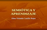 SEMIÓTICA Y APRENDIZAJE Alma Yolanda Castillo Rojas.