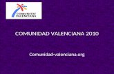 COMUNIDAD VALENCIANA 2010 Comunidad-valenciana.org.