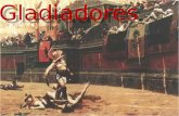 Gladiadores : - La historia de los Gladiadores - - ¿Qué premios recibían? - El macabro espectáculo de los gladiadores - Tipos de Gladiadores El anfiteatro.