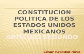 CONSTITUCION POLÍTICA DE LOS ESTADOS UNIDOS MEXICANOS CONCEPTO: La Constitución es la norma suprema que organiza los poderes del Estado y protege los.