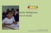 Educación Religiosa en el Aula Constantino Noé V. Coordinador Nacional Programa ERE.