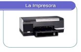 La Impresora. Índice  ¿Qué es? ¿Qué es?  Conexión Microprocesador-Impresora. Conexión Microprocesador-Impresora  Características de la Impresora. Características.