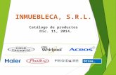 INMUEBLECA, S.R.L. Catálogo de productos Dic. 11, 2014. Otras…