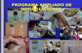 PROGRAMA AMPLIADO DE INMUNIZACIONES. ï¶ El Programa Ampliado de Inmunizaciones (PAI) es una acci³n conjunta de las naciones del mundo, de la Organizaci³n