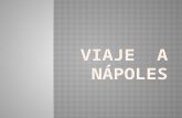 Nápoles es la ciudad más poblada de Italia, capital de la región de Campania y de la provincia de Nápoles.  Tiene una gran riqueza histórica, artística,