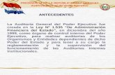 PRESIDENCIA DE LA REPÚBLICA DEL PARAGUAY Auditoría General del Poder Ejecutivo VISIÓN Y EXPERIENCIA EN MATERIA DE CONTROL INTERNO GUBERNAMENTAL “Experiencias,