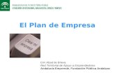 El Plan de Empresa Emi Abad de Brieva Red Territorial de Apoyo a Emprendedores Andalucía Emprende, Fundación Pública Andaluza.