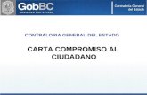 CONTRALORIA GENERAL DEL ESTADO CARTA COMPROMISO AL CIUDADANO.