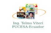 Ing. Telmo Viteri PUCESA-Ecuador. UNA IMAGEN HABLA MAS QUE MIL PALABRAS.