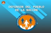 DEFENSOR DEL PUEBLO DE LA NACIÓN. INFORME ESPECIAL CUENCA DEL RIO RECONQUISTA 1° PARTE.