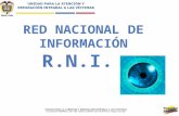 Registro Único de Victimas RUV Registro Único de Victimas RUV Red Nacional de Información RNI Herramienta Administrativa que soporta el procedimiento.