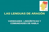 LAS LENGUAS DE ARAGÓN VARIEDADES LINGÜÍSTICAS Y COMUNIDADES DE HABLA.