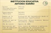 Sector (Privado/Oficial) (Urbano/Rural) Oficial Urbano Departamento /Municipio Quindío Calarcá Nombre de la Experiencia Evaluación del Aprendizaje desde.
