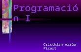 Programación I Cristhian Arrúa Picart ALGORITMO: …es una secuencia de acciones que cumplen una tarea…