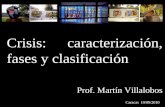 Crisis: caracterización, fases y clasificación Prof. Martín Villalobos Caracas 19/09/2010.