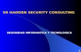 SR HADDEN SECURITY CONSULTING SEGURIDAD INFORMATICA Y TECNOLOGICA.