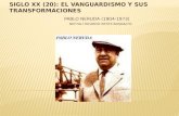 SIGLO XX (20): EL VANGUARDISMO Y SUS TRANSFORMACIONES.