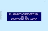 Jorge Tua Pereda 1 EL MARCO CONCEPTUAL EN EL PROYECTO DEL NPGC.
