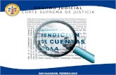 ÓRGANO JUDICIAL CORTE SUPREMA DE JUSTICIA SAN SALVADOR, FEBRERO 2015.