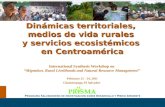 Dinámicas territoriales, medios de vida rurales y servicios ecosistémicos en Centroamérica Dinámicas territoriales, medios de vida rurales y servicios.