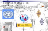 EA,EU,Región 1,Zona CQ14/ITU37 1 Año 2.010 COMUNICACIONES DE EMERGENCIA EMERGENCY COMMUNICATIONS.