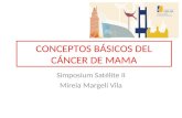 Simposium Satélite II Mireia Margelí Vila CONCEPTOS BÁSICOS DEL CÁNCER DE MAMA.