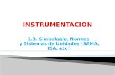1.3 - Simbologia, Normas y Sistema de Unidades (SAMA, IsA, Etc)