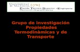 Grupo de investigación Propiedades Termodinàmicas y de Transporte.