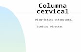 Columna cervical Diagnóstico estructural Técnicas Directas.