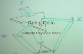 Robot Delta Gilberto Reynoso Meza. Tópicos a Desarrollar Descripción, Antecedentes y CaracterísticasDescripción, Antecedentes y Características Usos y.
