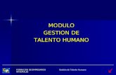 FORMACIÓN DE EMPRESARIOS INTEGRALES MODULO GESTION DE TALENTO HUMANO Gestión de Talento Humano.
