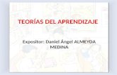 TEORÍAS DEL APRENDIZAJE Expositor: Daniel Ángel ALMEYDA MEDINA.