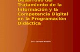 Desarrollo del Tratamiento de la Información y la Competencia Digital en la Programación Didáctica.