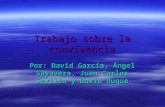 Trabajo sobre la convivencia Por: David García, Ángel Sayavera, Juan Carlos Sevilla y David Duque.