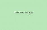 Realismo mágico. El término realismo mágico primero fue aplicado a las artes plásticas.