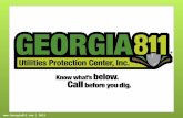 Www.Georgia811.com | 2013. Parte 1: El Historial Acerca de Georgia 811 La Ley de Excavación de Georgia Los requisitos de notificación Los penales Las.