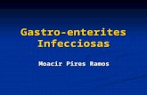Gastro-enterites Infecciosas Moacir Pires Ramos. Gastro-enterites Infecciosas Referências: Chin J, et al. El Control de las Enfermedades Transmisibles.