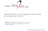 Www..org Estadísticas de uso e impacto de las revistas de la colección SciELO Adalberto Tardelli Administración de Fuentes de Información, Gerente BIREME/OPS/OMS.
