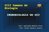 IMUNOBIOLOGIA DO HIV Prof. Aguinaldo Roberto Pinto Prof. Carlos Roberto Zanetti VIII Semana da Biologia.
