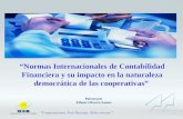 “Normas Internacionales de Contabilidad Financiera y su impacto en la naturaleza democrática de las cooperativas” Palestrante Edimir Oliveira Santos.