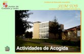 Instituto de Educación Secundaria SEM TOB CARRIÓN DE LOS CONDES (PALENCIA) Actividades de Acogida.