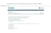 Examen Certificación D-Link DBC