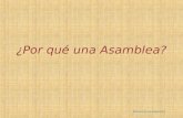 ¿Por qué una Asamblea? Diócesis de Gualeguaychú Tomamos algunas referencias del Magisterio para responder a esta pregunta… Diócesis de Gualeguaychú Justificación.