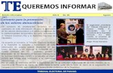Boletín Informativo Año 6 No. 26 Agosto 2007. TRIBUNAL ELECTORAL DE PANAMÁ Convenio para la promoción de los valores democráticos Un convenio de colaboración.