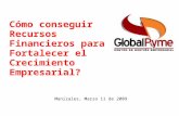 Cómo conseguir Recursos Financieros para Fortalecer el Crecimiento Empresarial? Manizales, Marzo 11 de 2009.