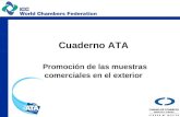 Cuaderno ATA Promoción de las muestras comerciales en el exterior.