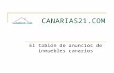CANARIAS21.COM El tablón de anuncios de inmuebles canarios.