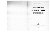 Pedro Shimose Poemas Para Un Pueblo