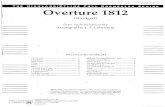 Obertura 1812 P.I.tschaikowsky Arr. J.F. Lehmeier Partitura