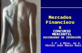 Mercados Financieros CONCURSO MERCANTIL SOCIEDADES DE INVERSIÓN C.P. y Mtro. en A. Héctor Juan Marín Ruiz.